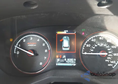 2019 Subaru Forester Sport из США, поврежденный, VIN JF2SKAKC2KH505964